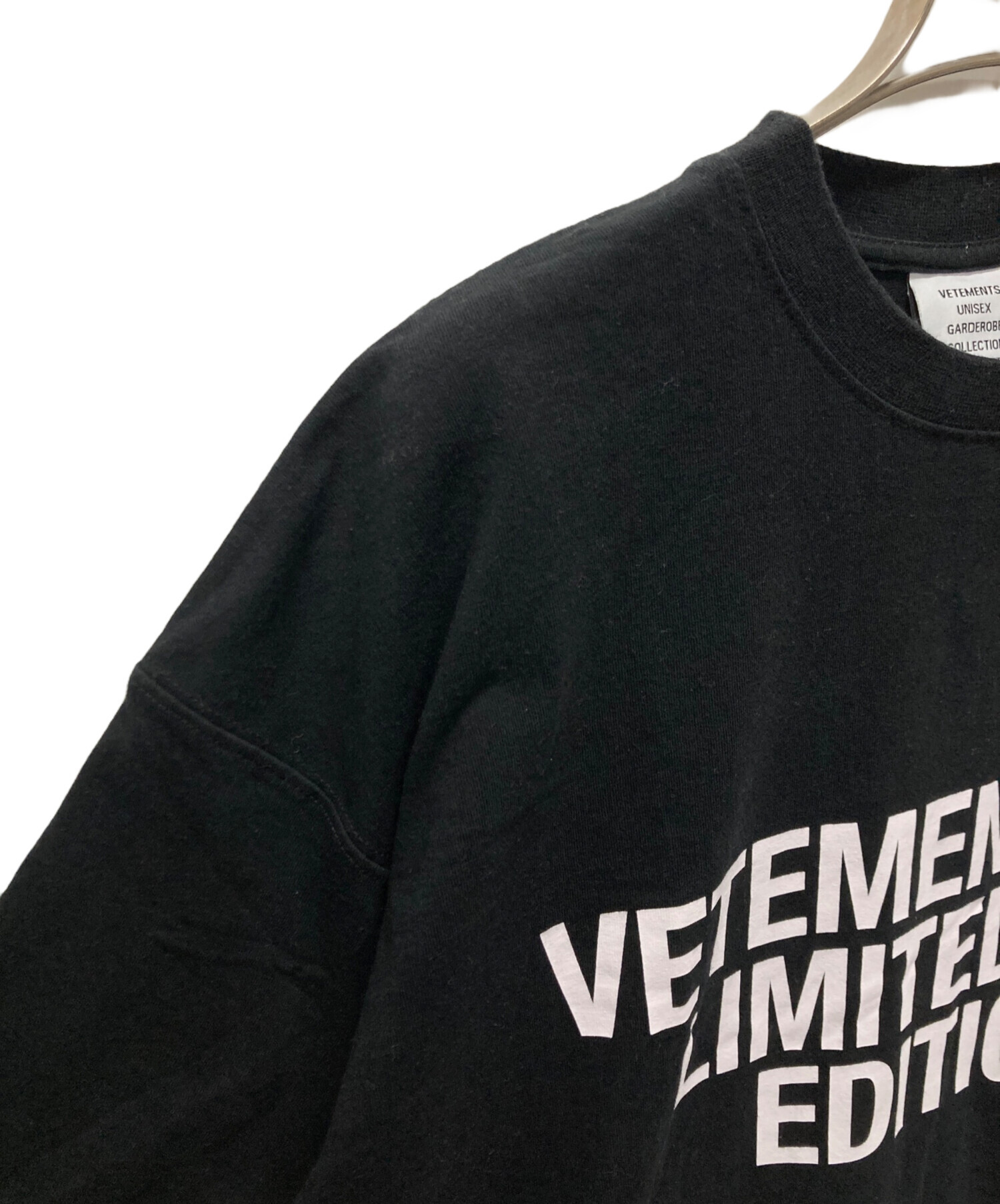 中古・古着通販】VETEMENTS (ヴェトモン) BIG LOGO LIMITED EDITION T