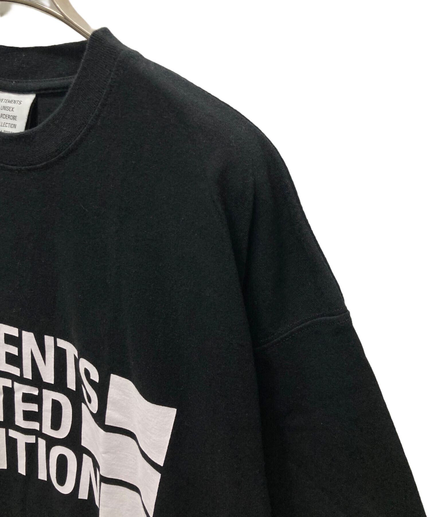 中古・古着通販】VETEMENTS (ヴェトモン) BIG LOGO LIMITED EDITION T