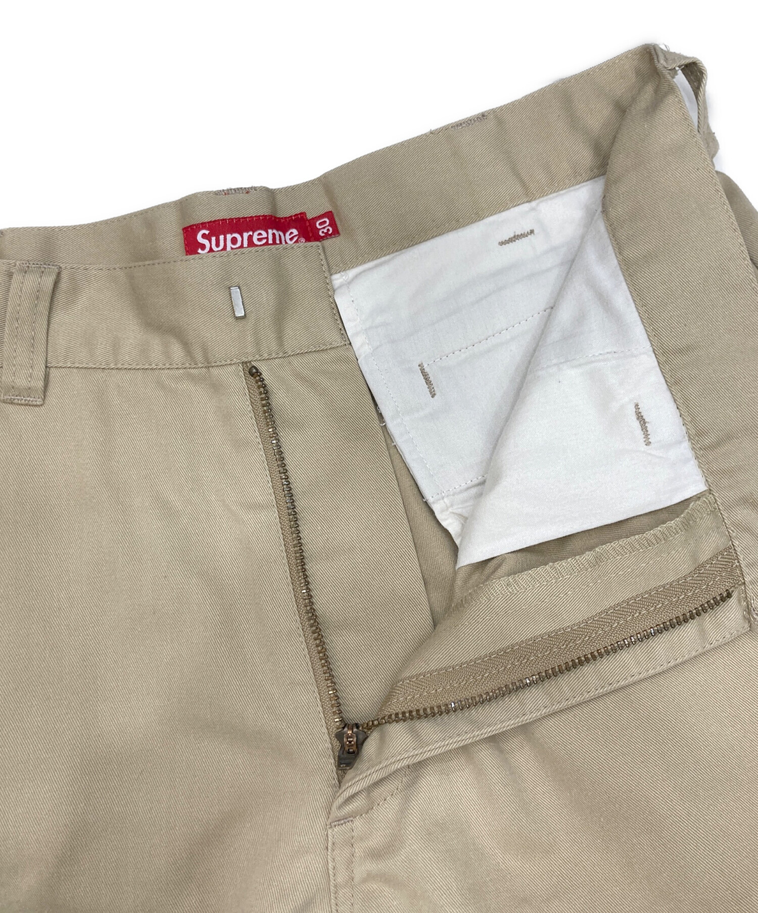 中古・古着通販】Supreme (シュプリーム) WORK SHORT ベージュ サイズ