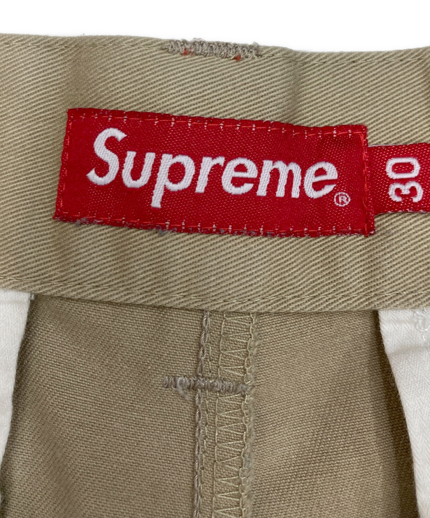 中古・古着通販】Supreme (シュプリーム) WORK SHORT ベージュ サイズ