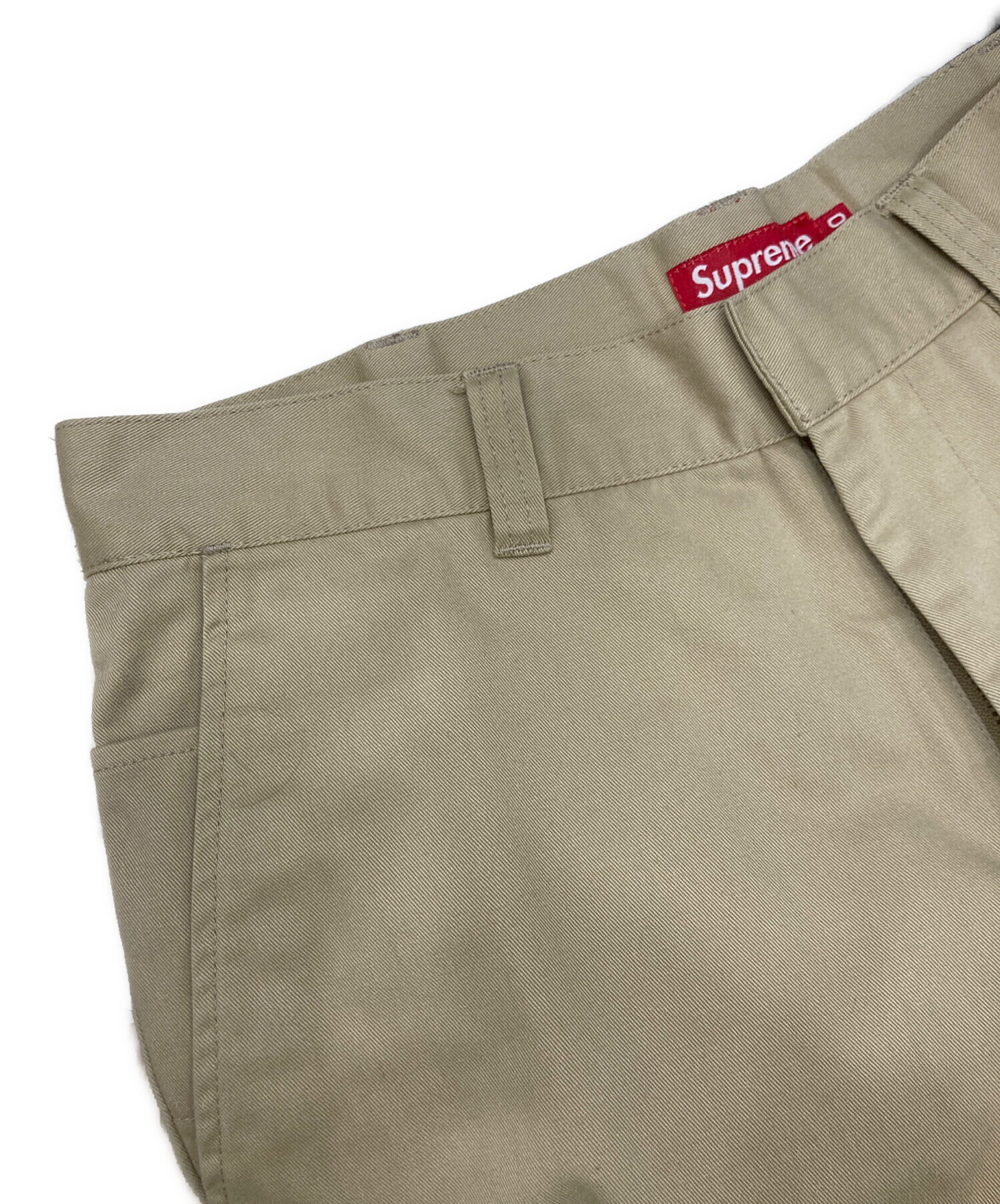 中古・古着通販】Supreme (シュプリーム) WORK SHORT ベージュ サイズ 