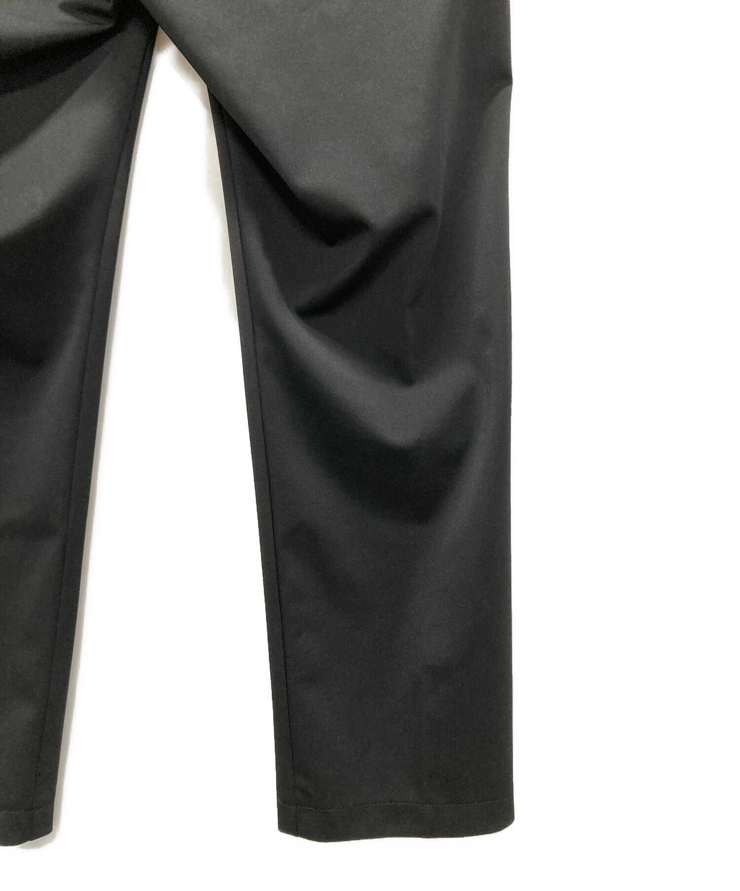 中古・古着通販】ATTACHMENT (アタッチメント) スラックス ブラック