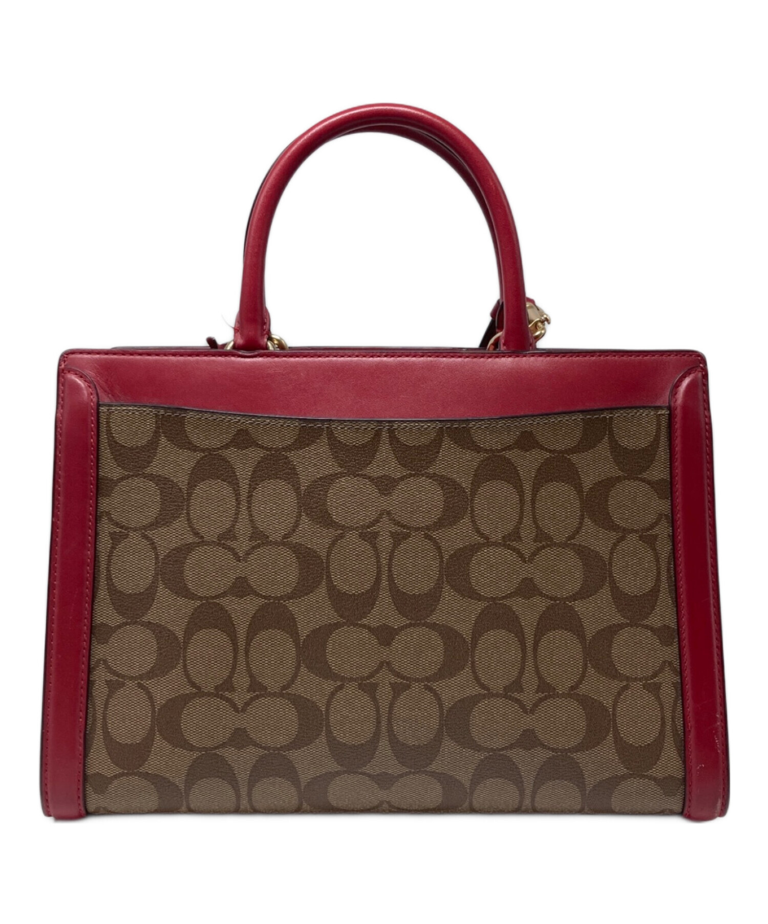 中古・古着通販】COACH (コーチ) ゾーイ ギャラリー/シグネチャー2WAY