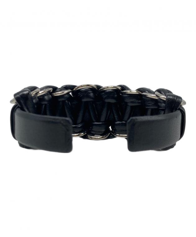 中古・古着通販】TOGA TOO (トーガ・トゥ) Leather Braid Bangle