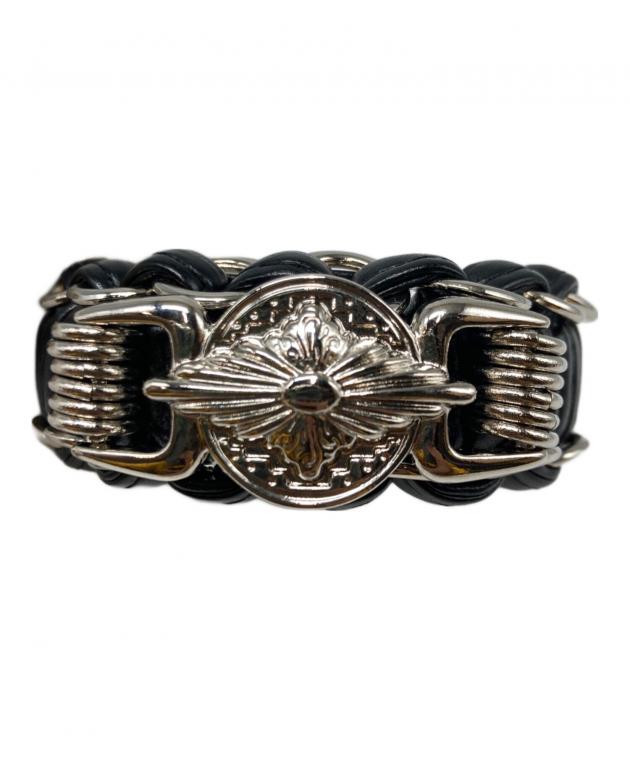 中古・古着通販】TOGA TOO (トーガ・トゥ) Leather Braid Bangle