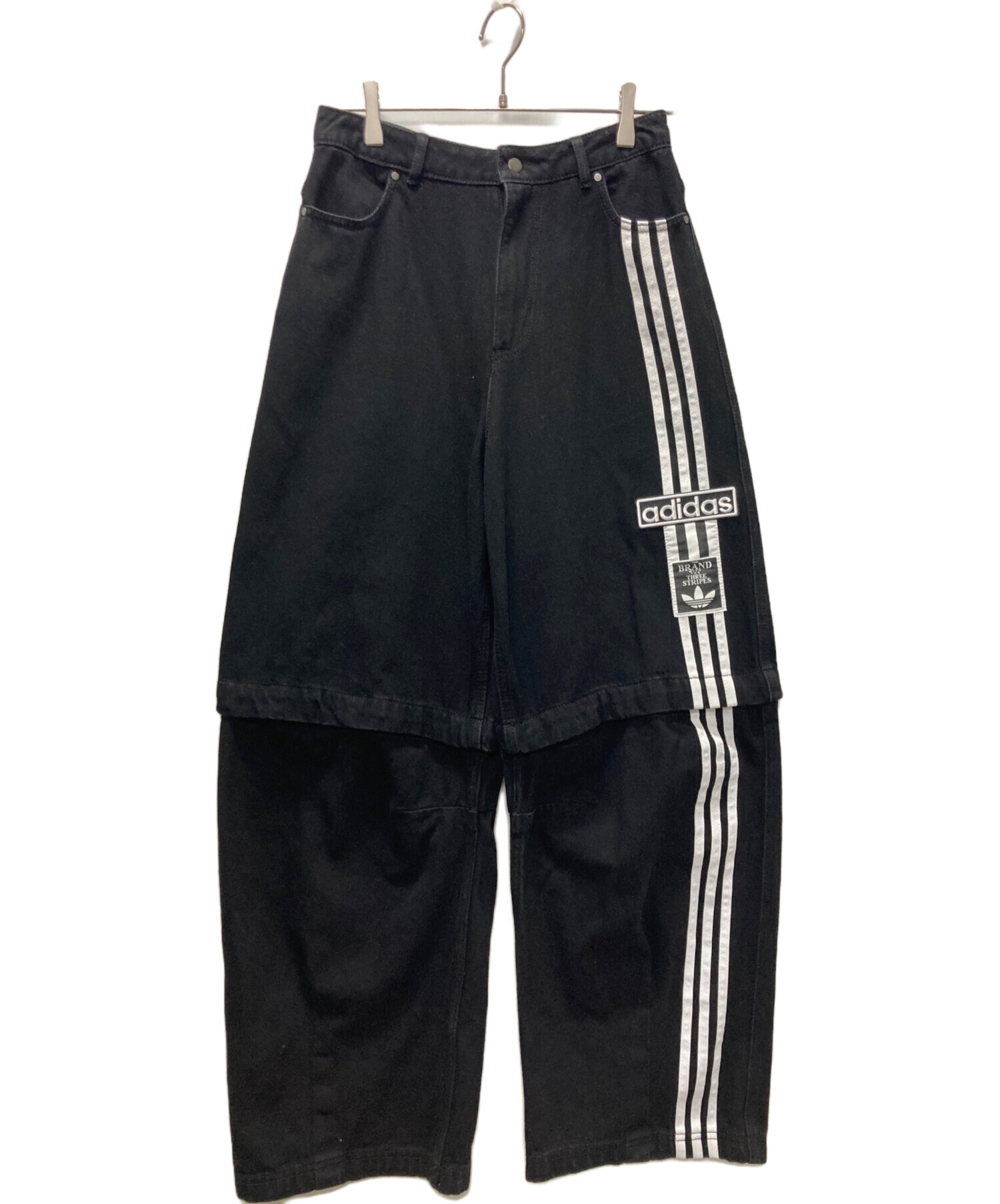人気 アディダス　アディブレイク デニム パンツ 2-In-1　28インチ 中古・古着通販】adidas Originals (アディダスオリジナル) アディ