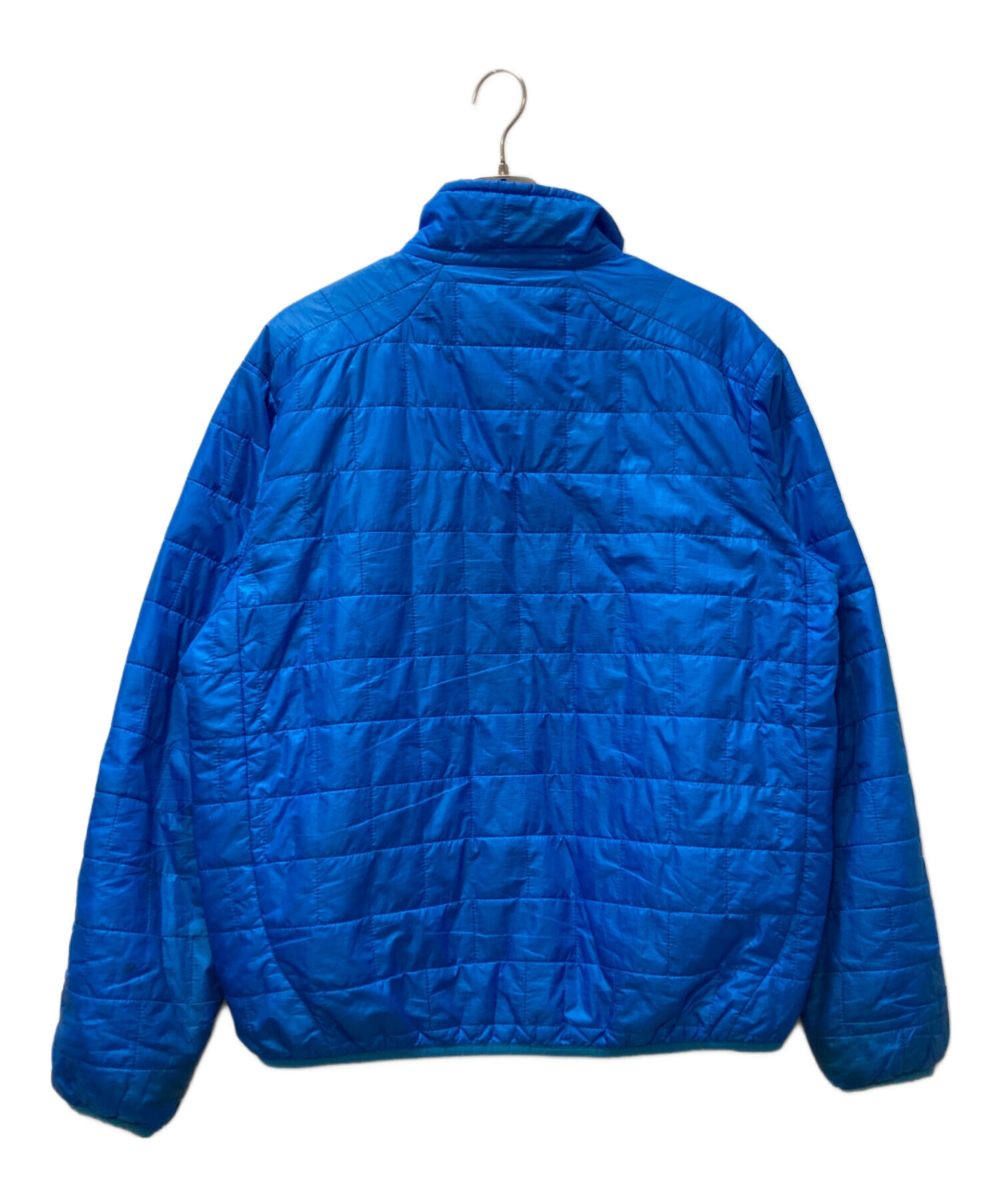A*様 patagonia XL ナノパフジャケット 青 中古・古着通販】Patagonia (パタゴニア) ナノパフプルオーバー