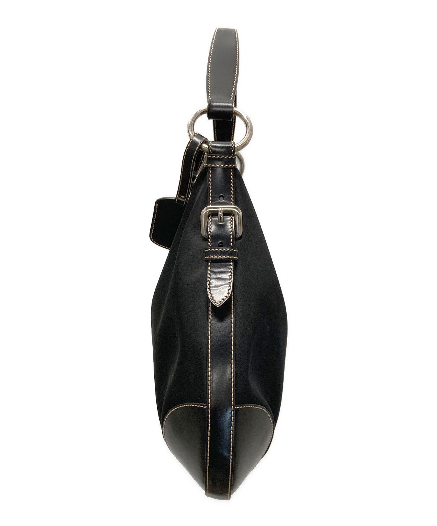 PRADAプラダ　黒ナイロン　3度使用の美品！ 中古・古着通販】PRADA (プラダ) テスートナイロンワンショルダー