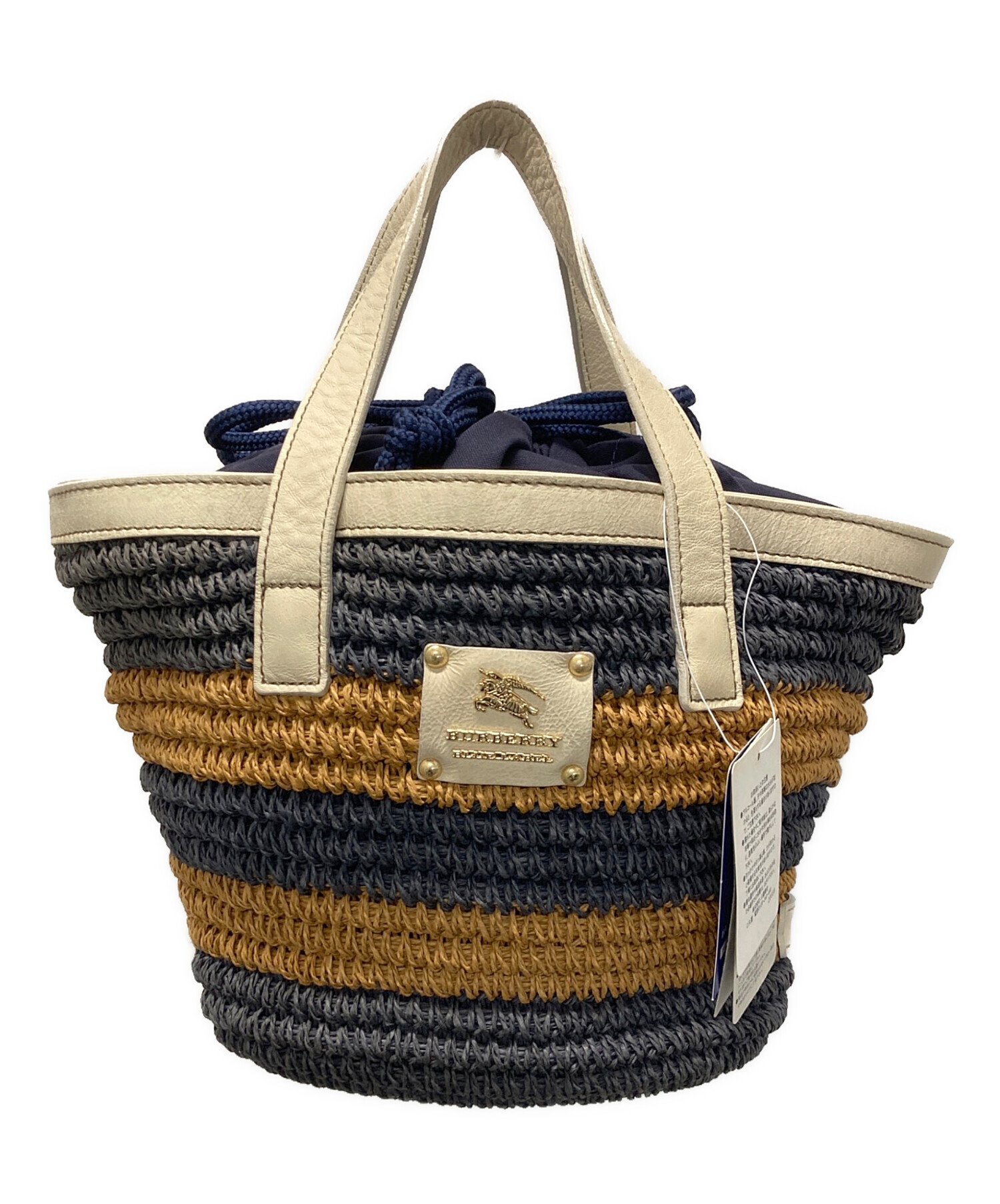 Toyo様ご購入品　　バーバリー ブルーレーベル　かごバッグ 中古・古着通販】BURBERRY BLUE LABEL (バーバリー ブルー レーベル