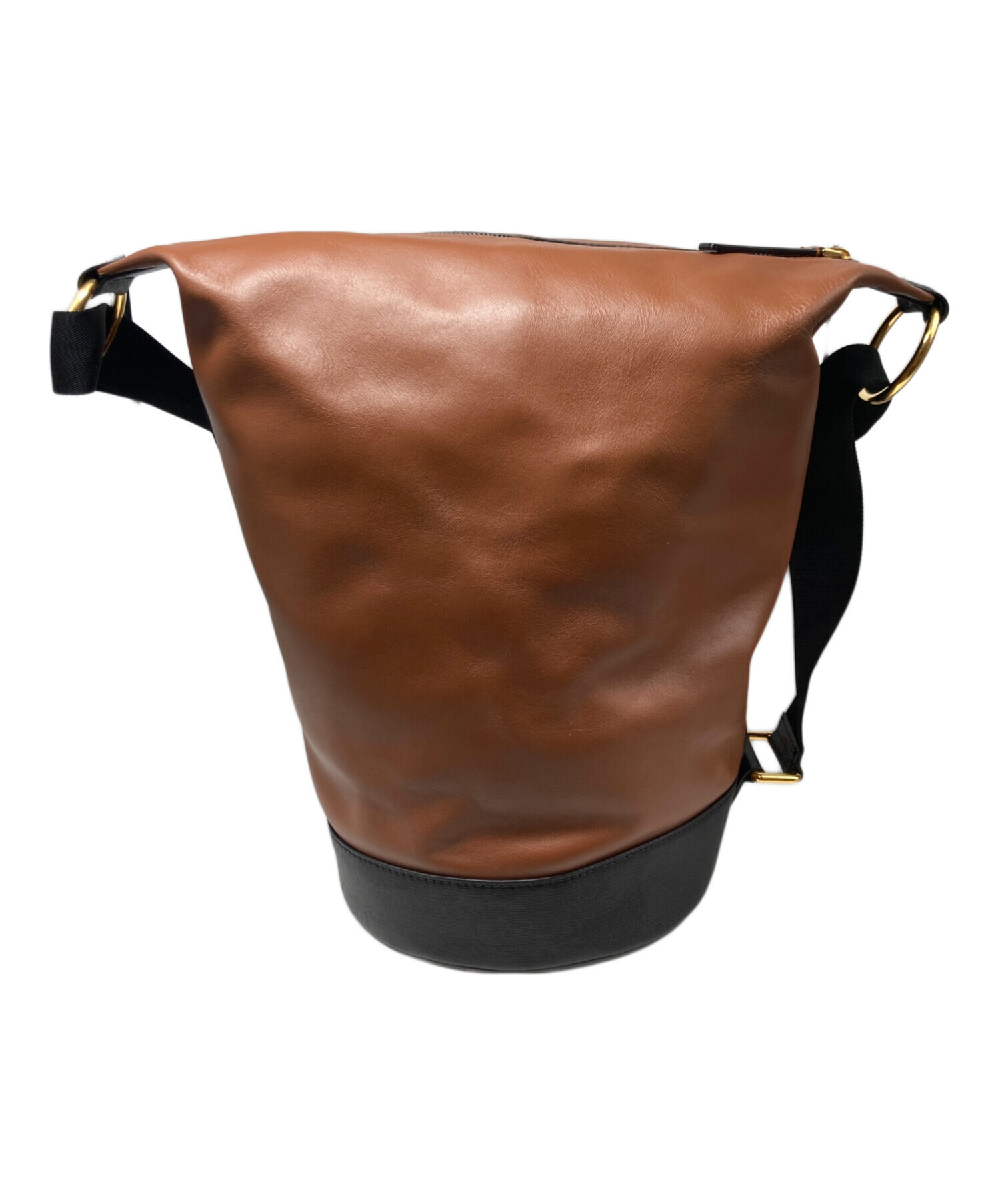 MARNI レザー　ポシェット　ヴィンテージ 中古・古着通販】MARNI (マルニ) レザーショルダーバッグ/バケット