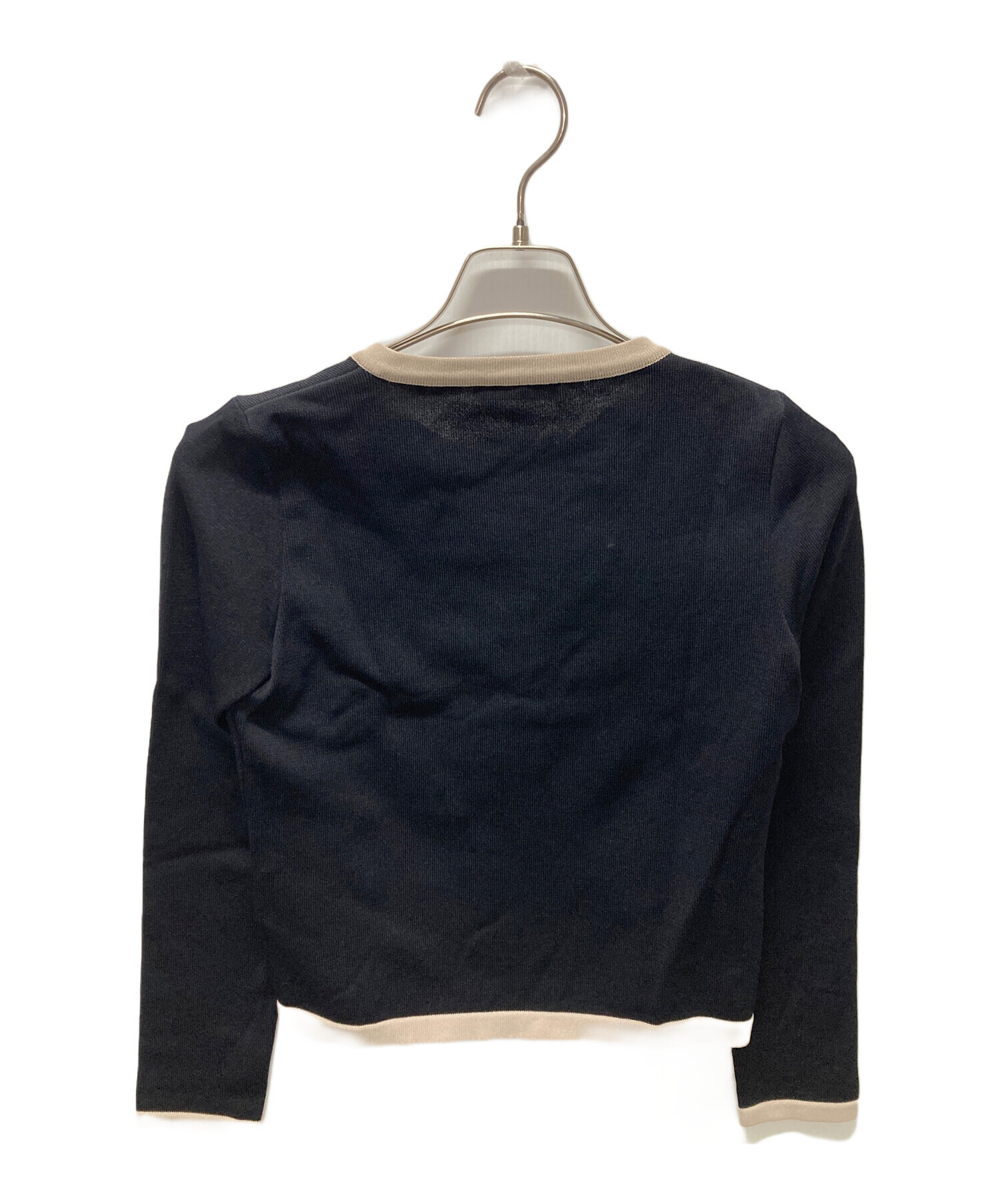新品【Reneルネ】定価42,000円リボン付きカーディガン36 中古・古着通販】Rene basic (ルネベーシック) リボンカーディガン