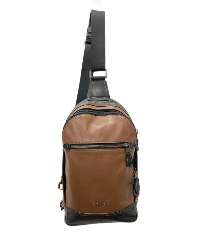 中古・古着通販】COACH (コーチ) ボディーバッグ ブラウン｜ブランド