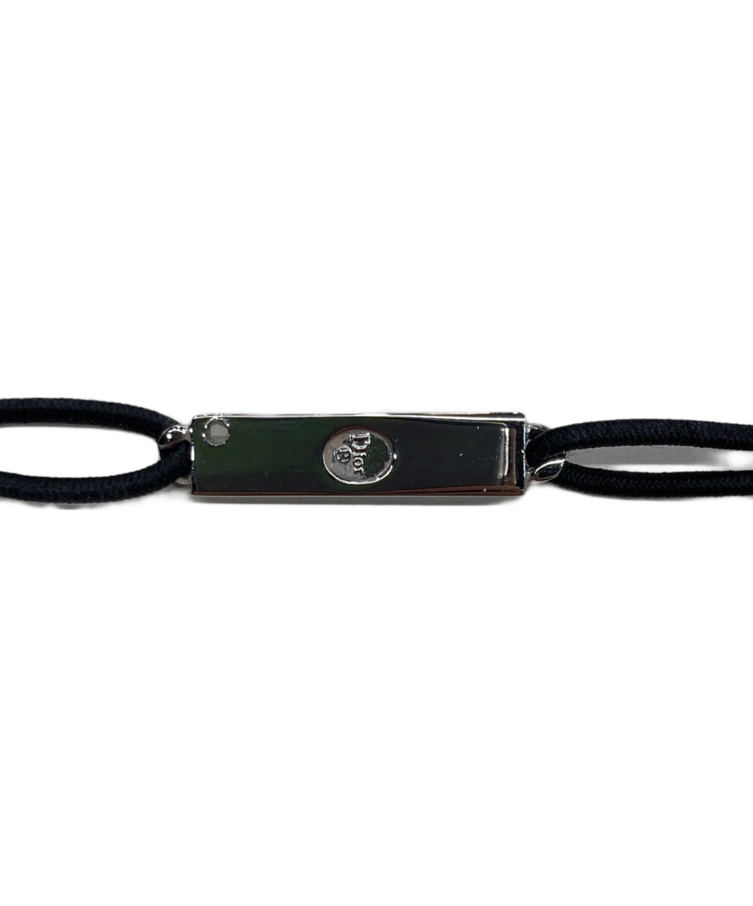 中古・古着通販】Dior (ディオール) ロゴプレート ゴム チョーカー