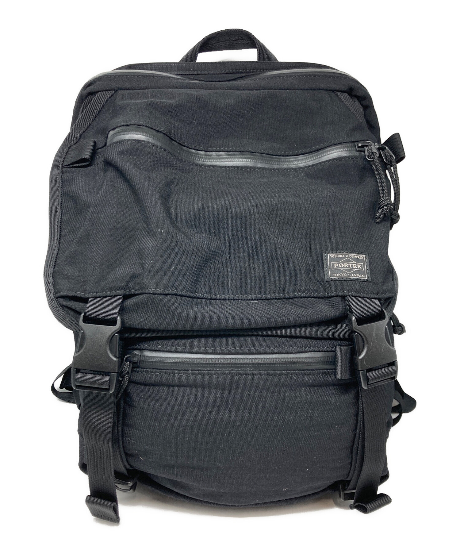 中古・古着通販】PORTER (ポーター) DAYPACK(S)/リュック ブラック 
