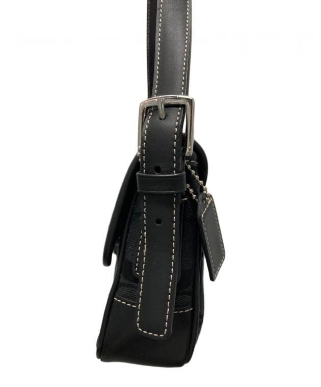 中古・古着通販】COACH (コーチ) シグネチャー ワンショルダーバッグ 