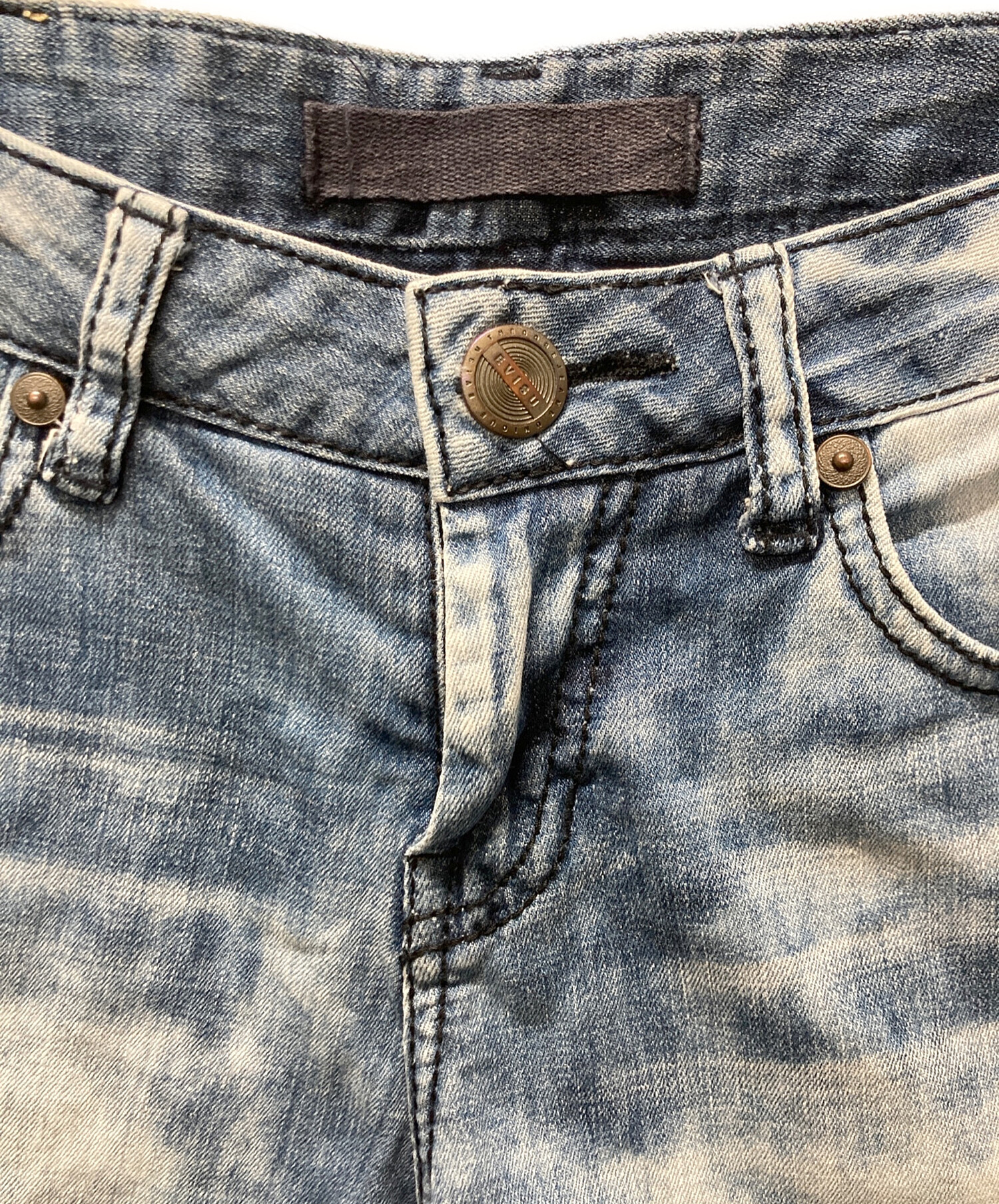中古・古着通販】EVISU (エヴィス) ショートパンツ インディゴ サイズ