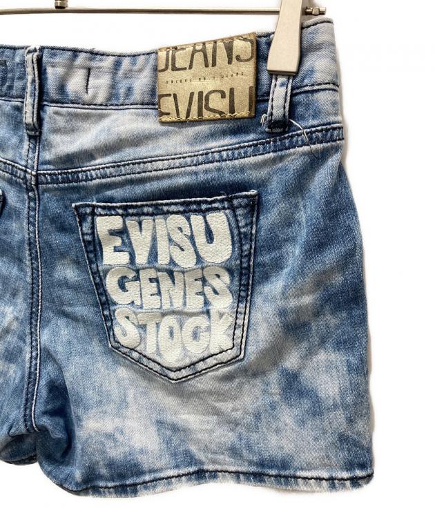 中古・古着通販】EVISU (エヴィス) ショートパンツ インディゴ サイズ