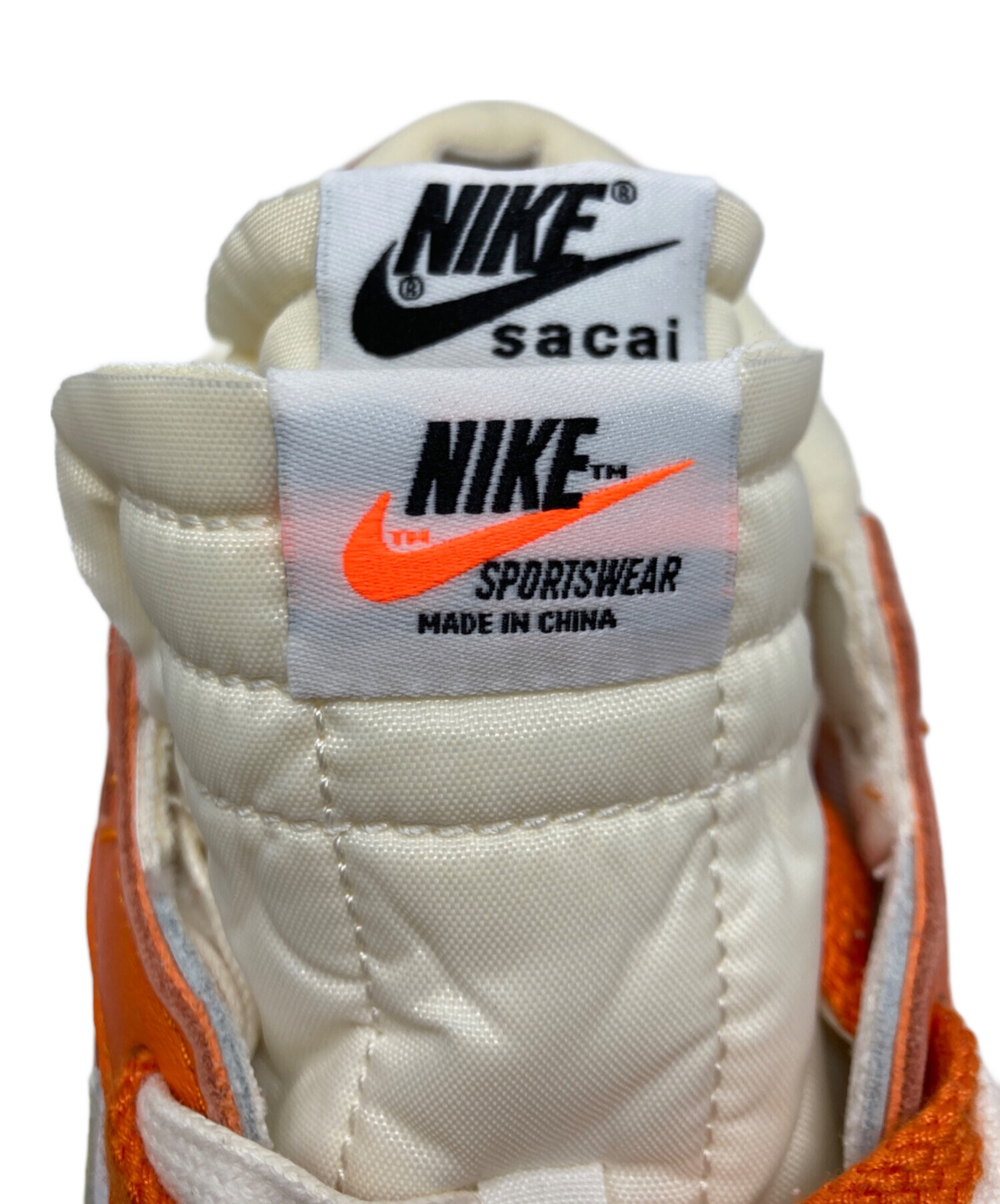ビックチャンク　ノイジー　オレンジ　サーフェイスジョー 中古・古着通販】NIKE (ナイキ) sacai (サカイ) BLAZER LOW 