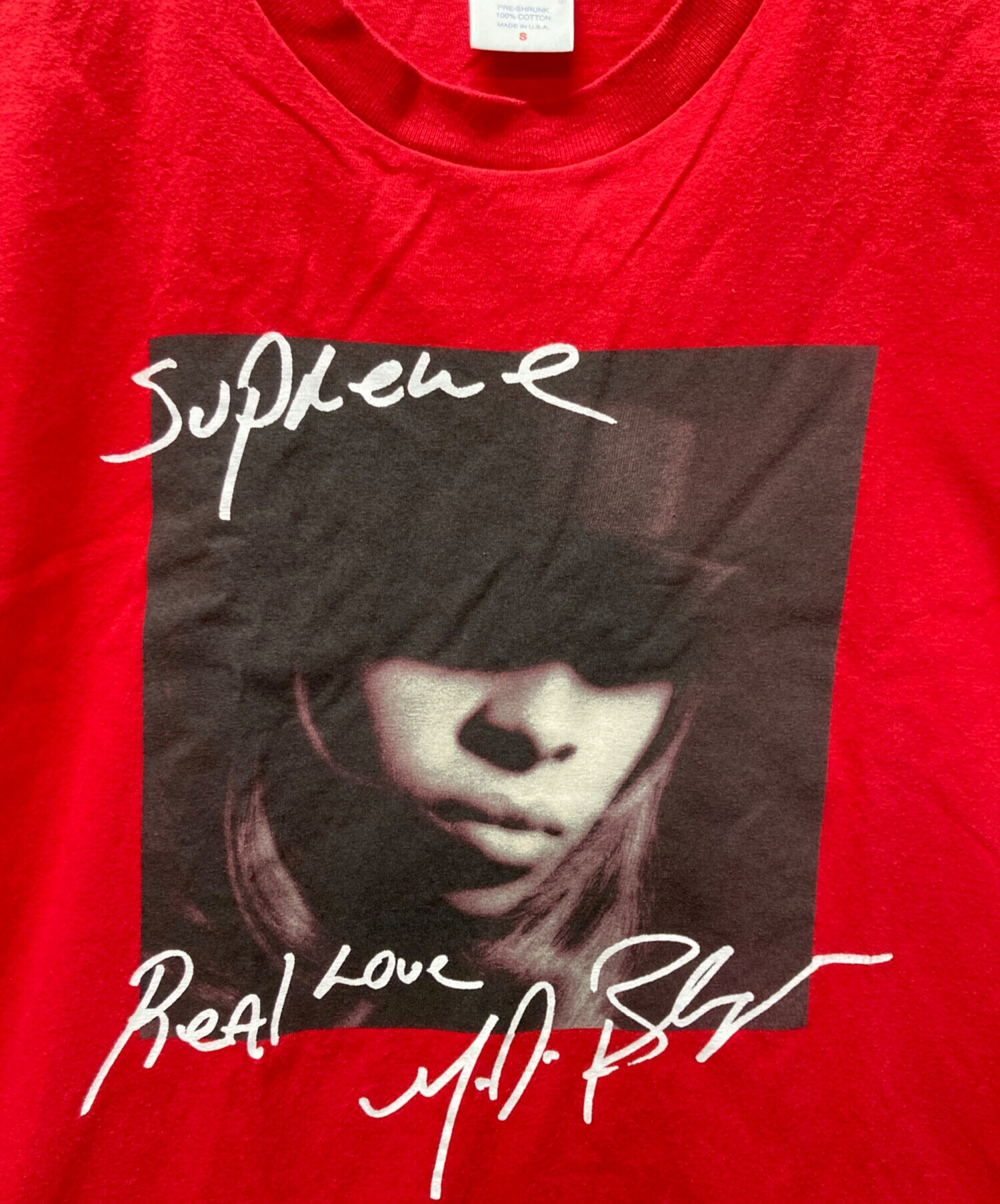中古・古着通販】SUPREME (シュプリーム) Mary J. Blige Tee/プリントT
