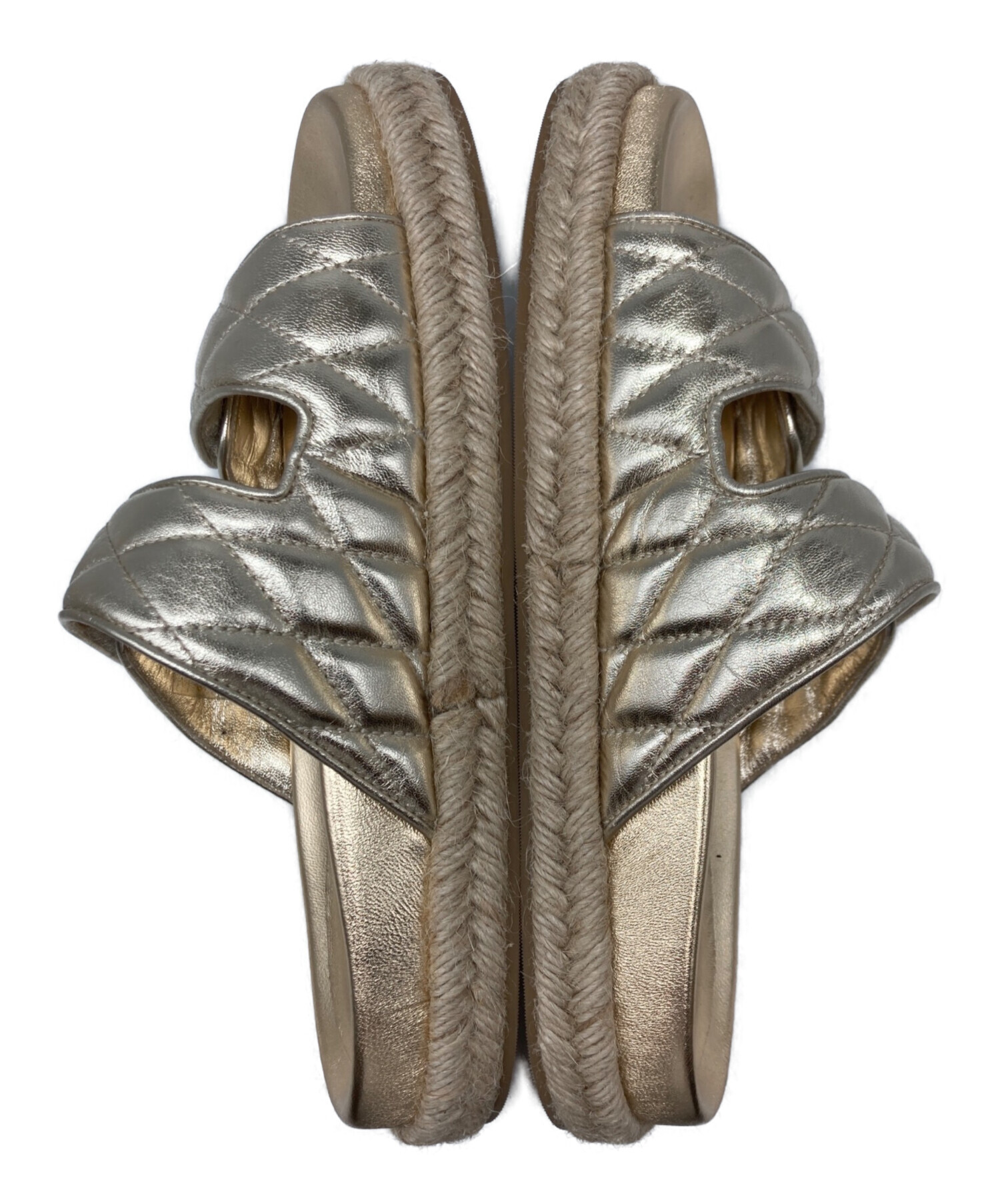 中古・古着通販】JIMMY CHOO (ジミーチュウ) キルティングレザー