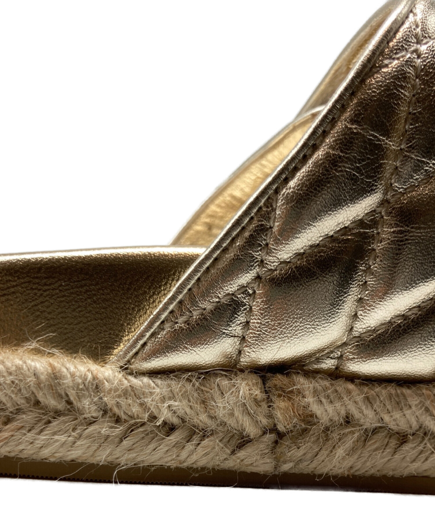 中古・古着通販】JIMMY CHOO (ジミーチュウ) キルティングレザー