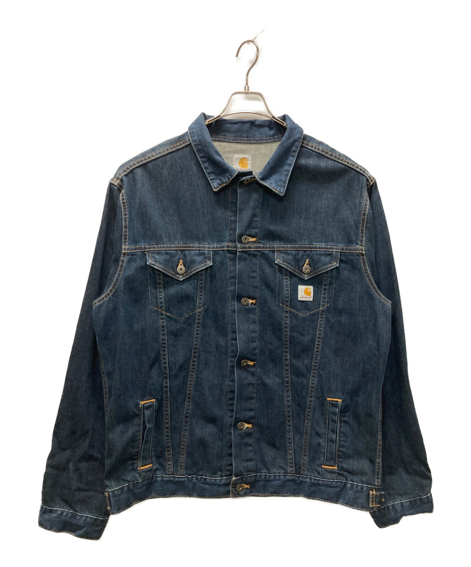 Carhartt デニムジャケット　L size 中古・古着通販】CarHartt (カーハート) デニムジャケット インディゴ