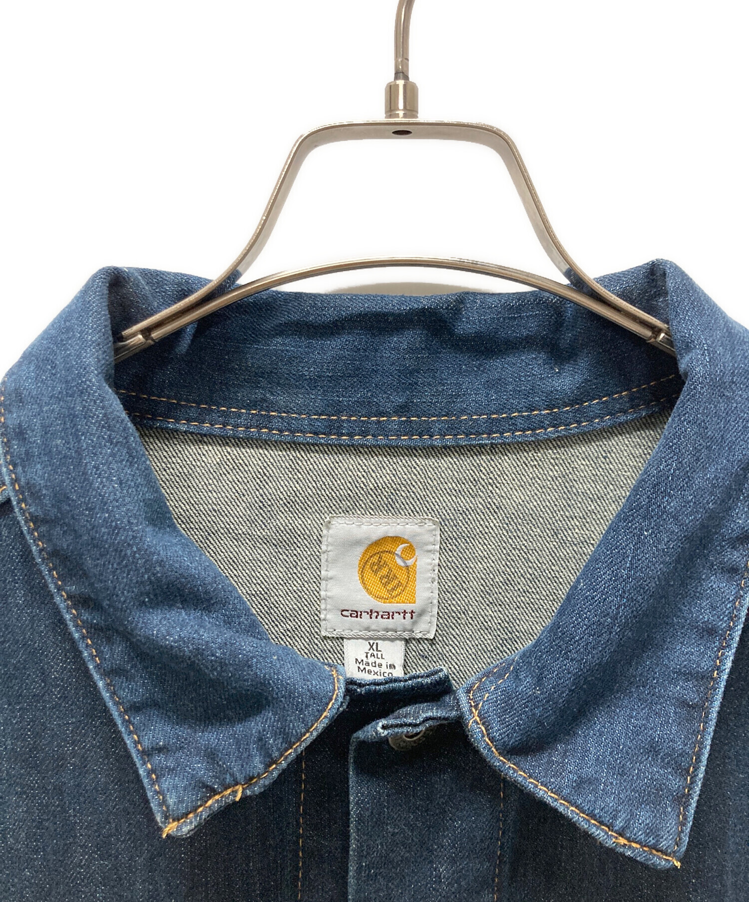 中古・古着通販】CarHartt (カーハート) デニムジャケット インディゴ