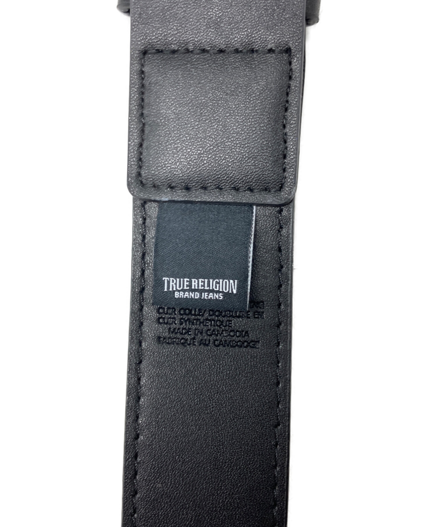 中古・古着通販】TRUE RELIGION (トゥルー レリジョン) レザーベルト
