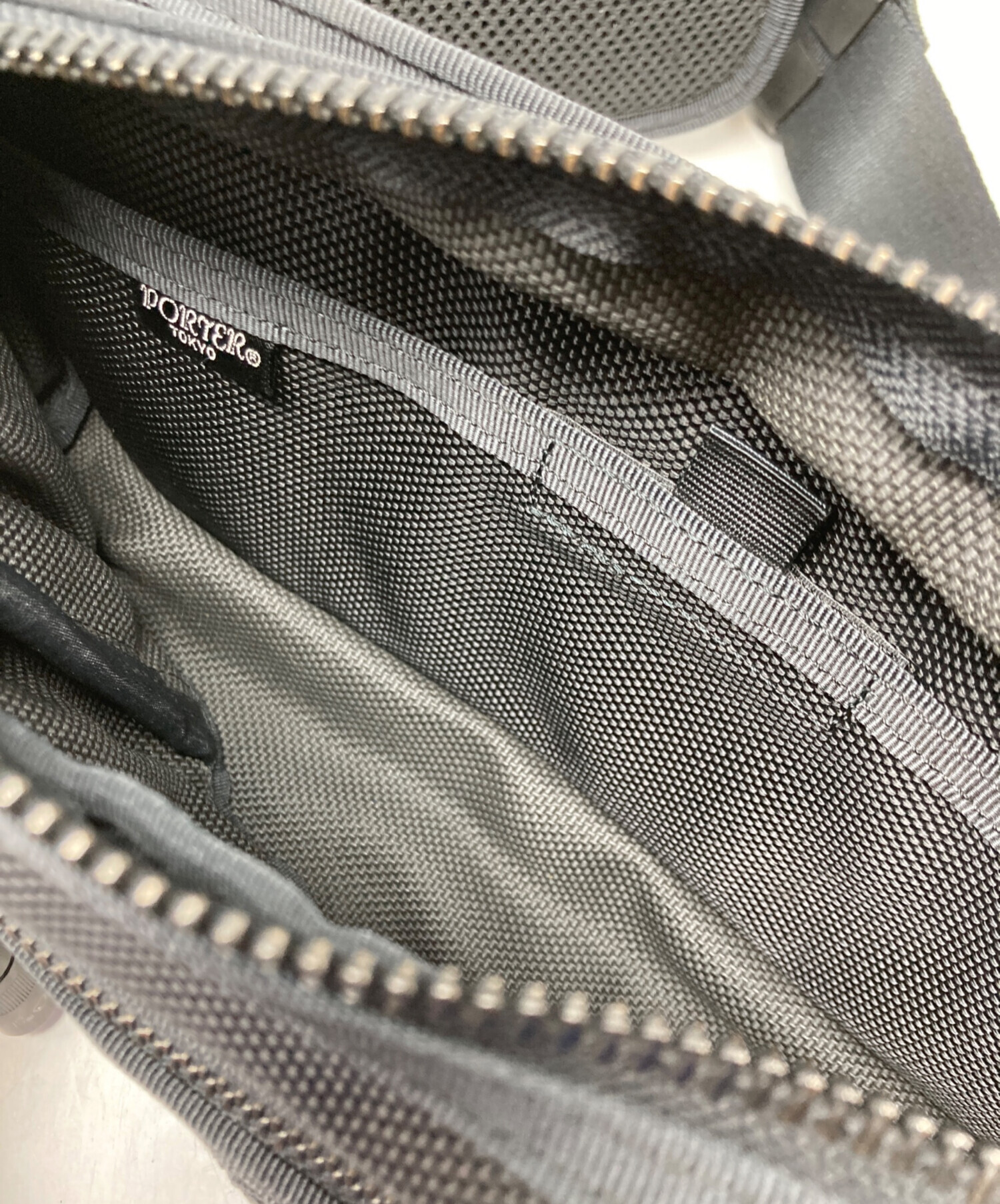 中古・古着通販】PORTER (PORTER) WAIST BAG ブラック｜ブランド・古着