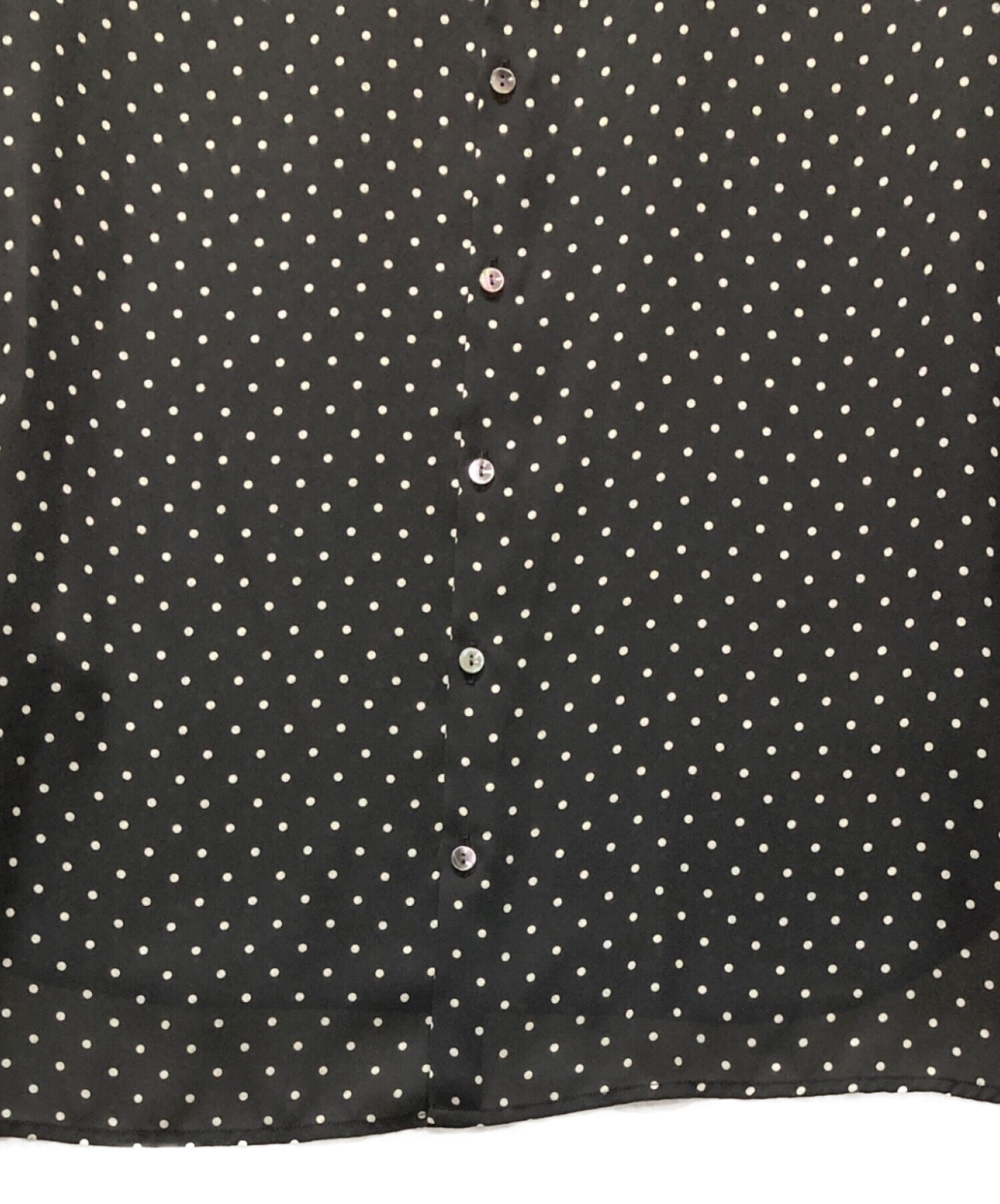 中古・古着通販】BEARDSLEY (ビアズリー) ドットハイネックブラウス
