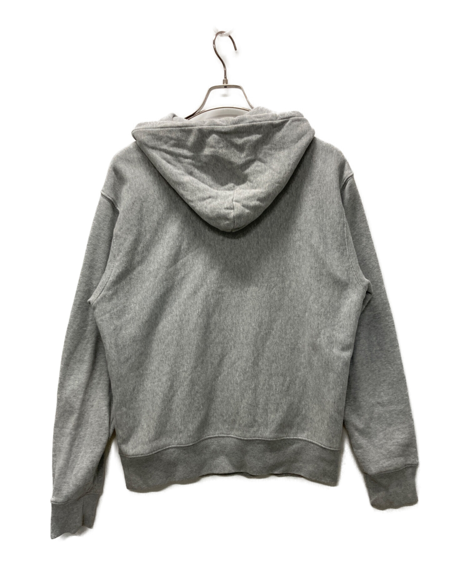 中古・古着通販】stussy (ステューシー) 刺繍ロゴパーカー グレー