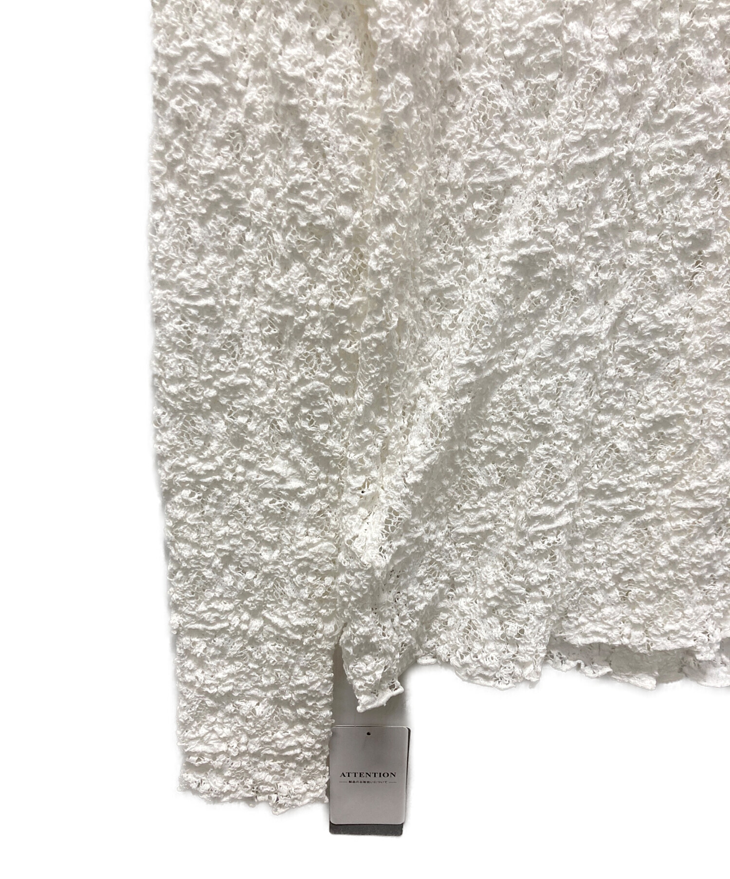 中古・古着通販】IENA (イエナ) Flowerストレッチレース ポロシャツ