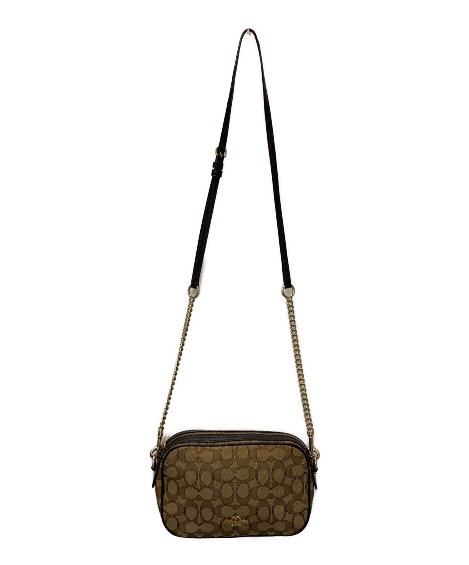 中古・古着通販】COACH (コーチ) シグネチャー ショルダーバッグ