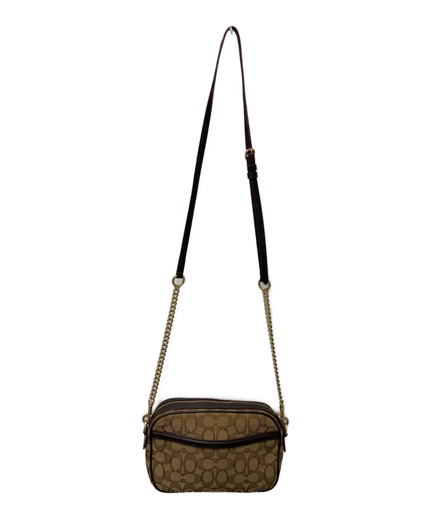 COACH ショルダーバッグ シグネチャー 中古・古着通販】COACH (コーチ) シグネチャー ショルダーバッグ