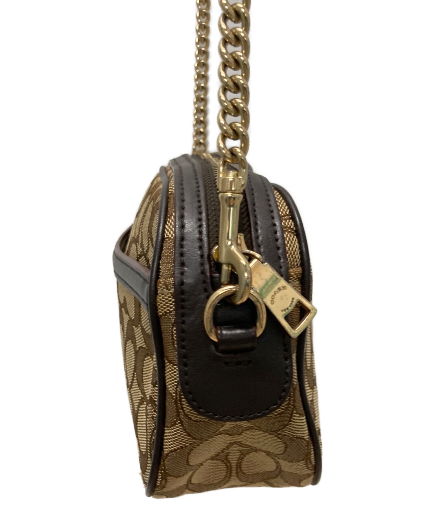中古・古着通販】COACH (コーチ) シグネチャー ショルダーバッグ