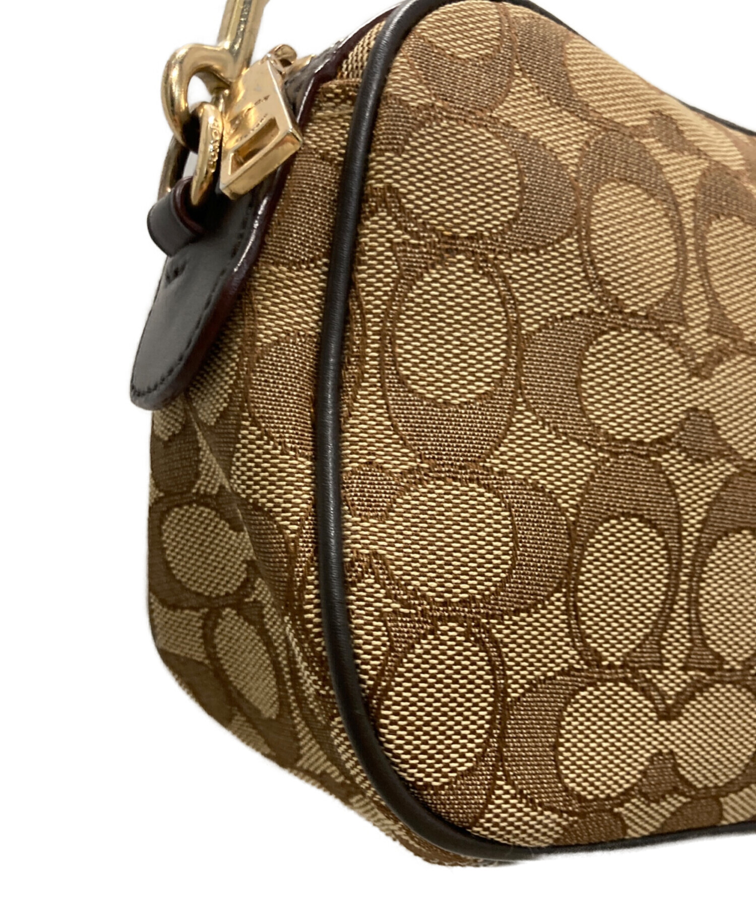 中古・古着通販】COACH (コーチ) シグネチャー ショルダーバッグ