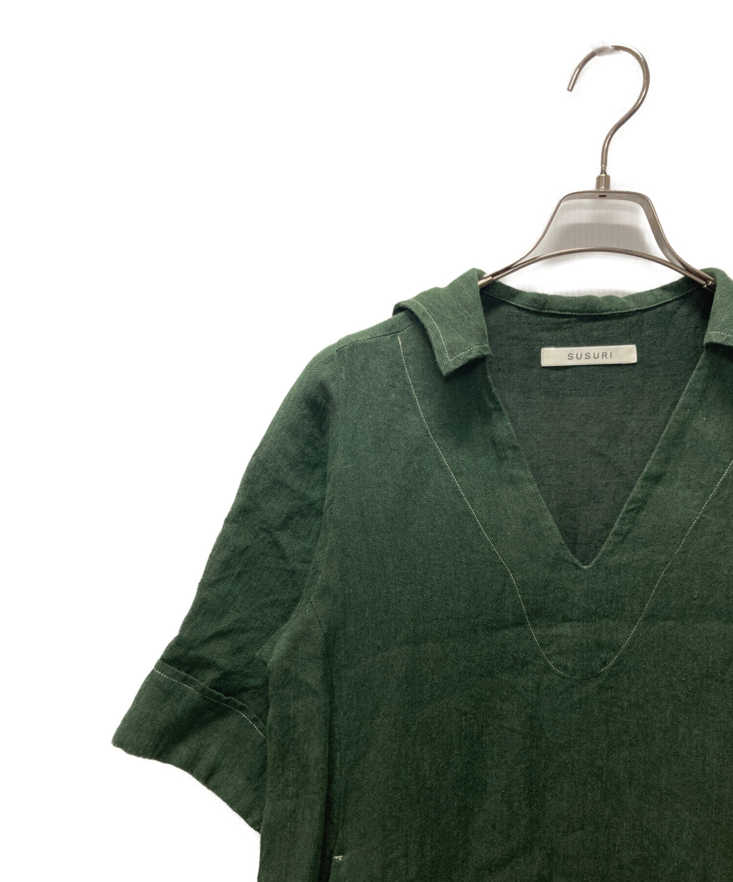 定価4万 susuri クルーズドレス forest green 定価4万 susuri クルーズ