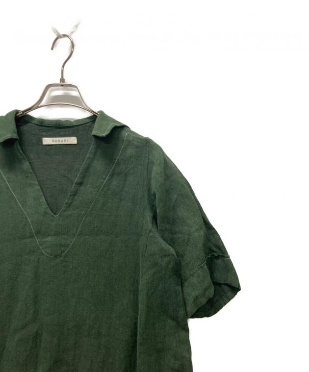 定価4万 susuri クルーズドレス forest green 定価4万 susuri クルーズ