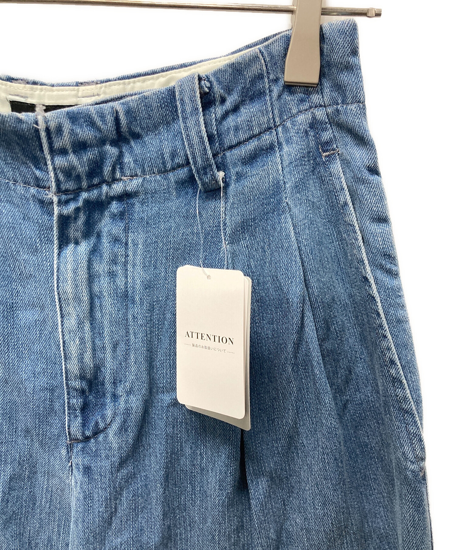 中古・古着通販】SLOBE IENA (スローブ イエナ) LEDENIM TUCK TROUSER