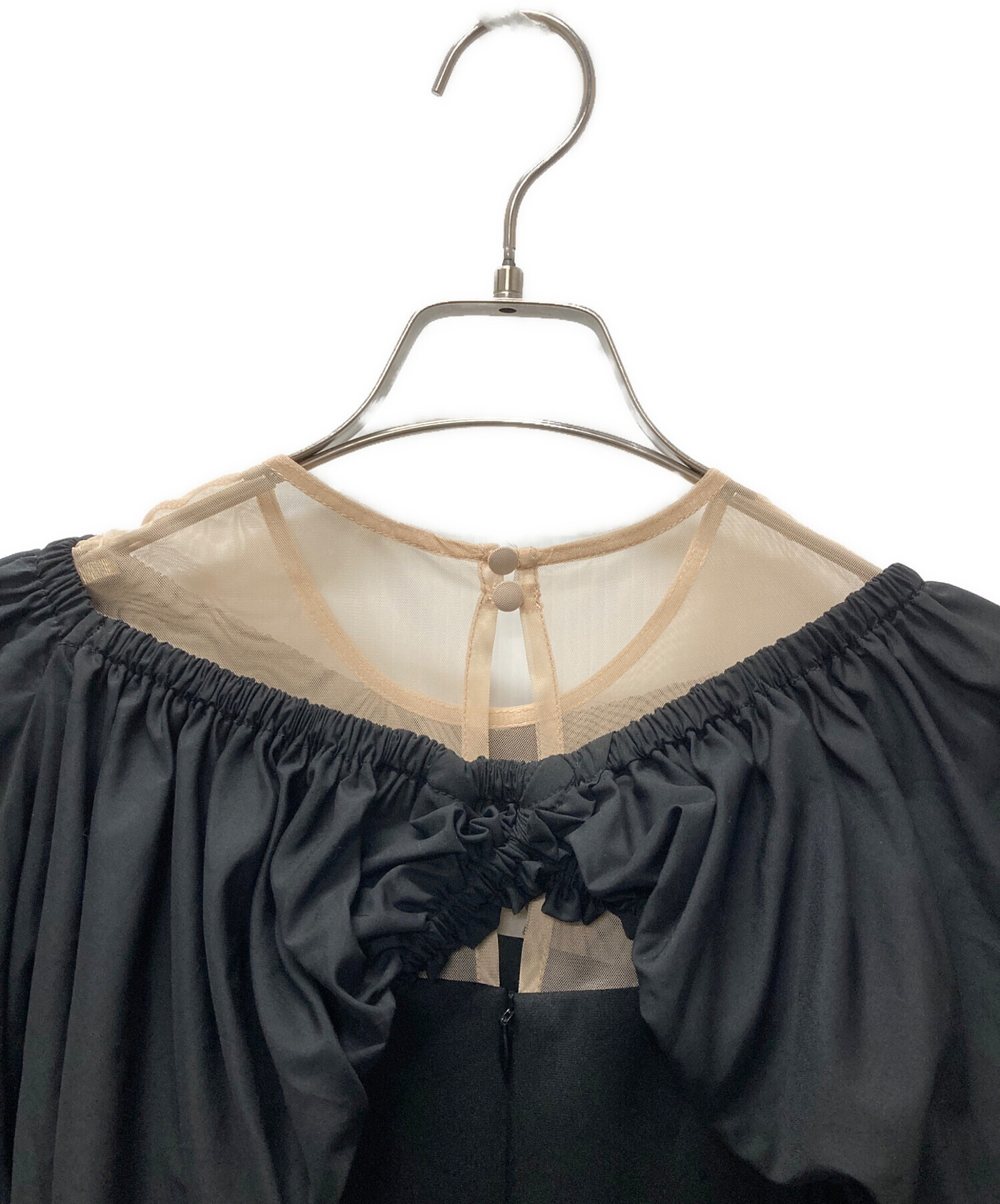 中古・古着通販】Ameri (アメリ) VOLUME BUSTIER LAYERED DRESS