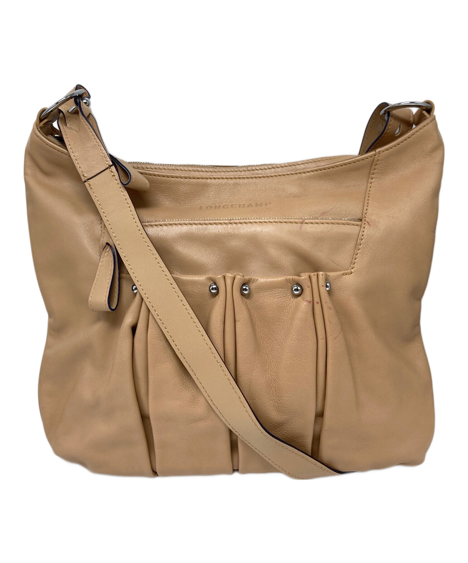 中古・古着通販】LONGCHAMP (ロンシャン) ホーボー/ショルダーバッグ 