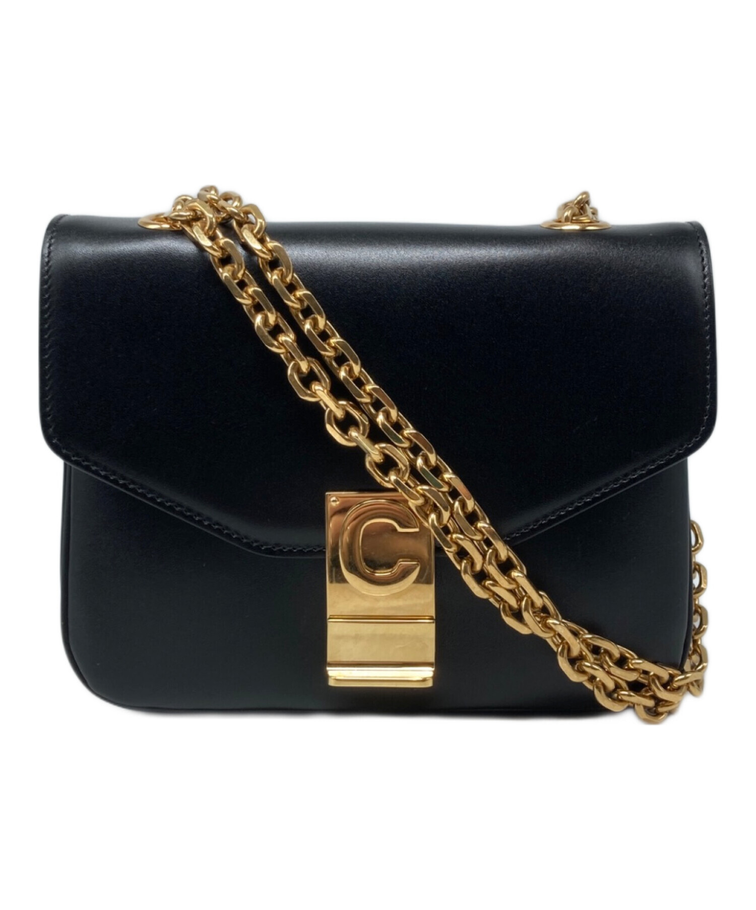 中古・古着通販】CELINE (セリーヌ) C スモールチェーンバッグ