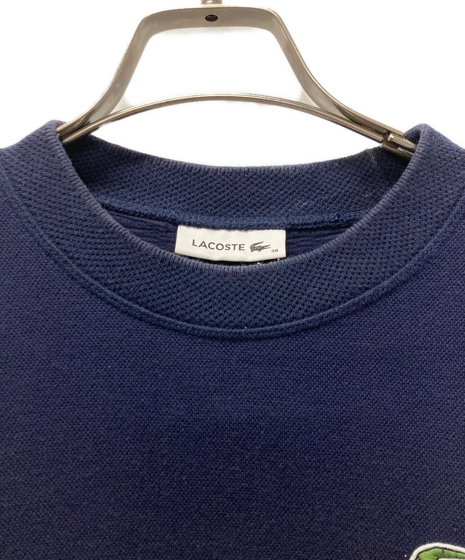 中古・古着通販】LACOSTE (ラコステ) ボーイフレンド クルーネック 