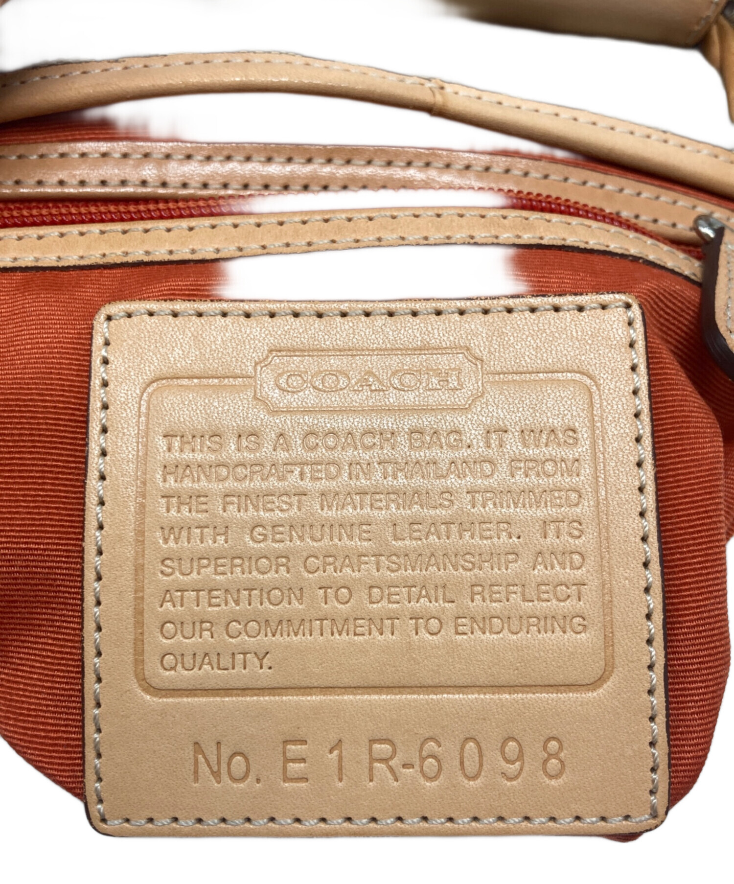 中古・古着通販】COACH (コーチ) ショルダーバッグ ベージュ｜ブランド