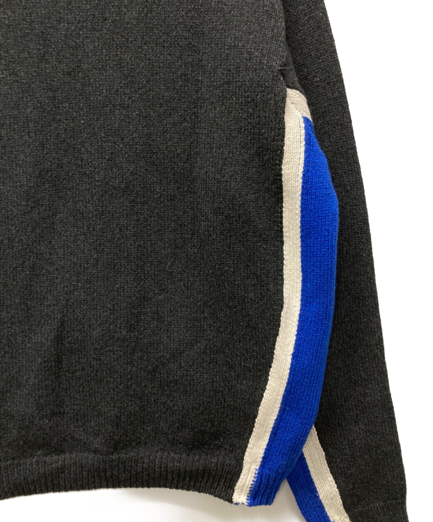 中古・古着通販】stussy (ステューシー) Contrast Stripe Crew グレー