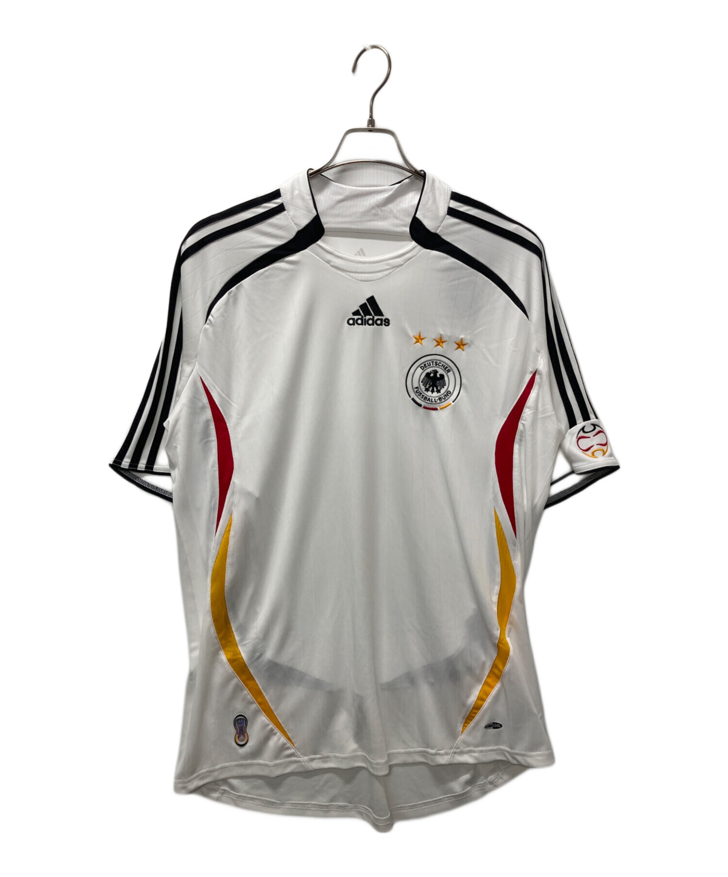 【イギリス製】アディダス×ドイツ代表 ゲームシャツ XL ホワイト 00s 中古・古着通販】adidas (アディダス) ゲームシャツ ホワイト サイズ