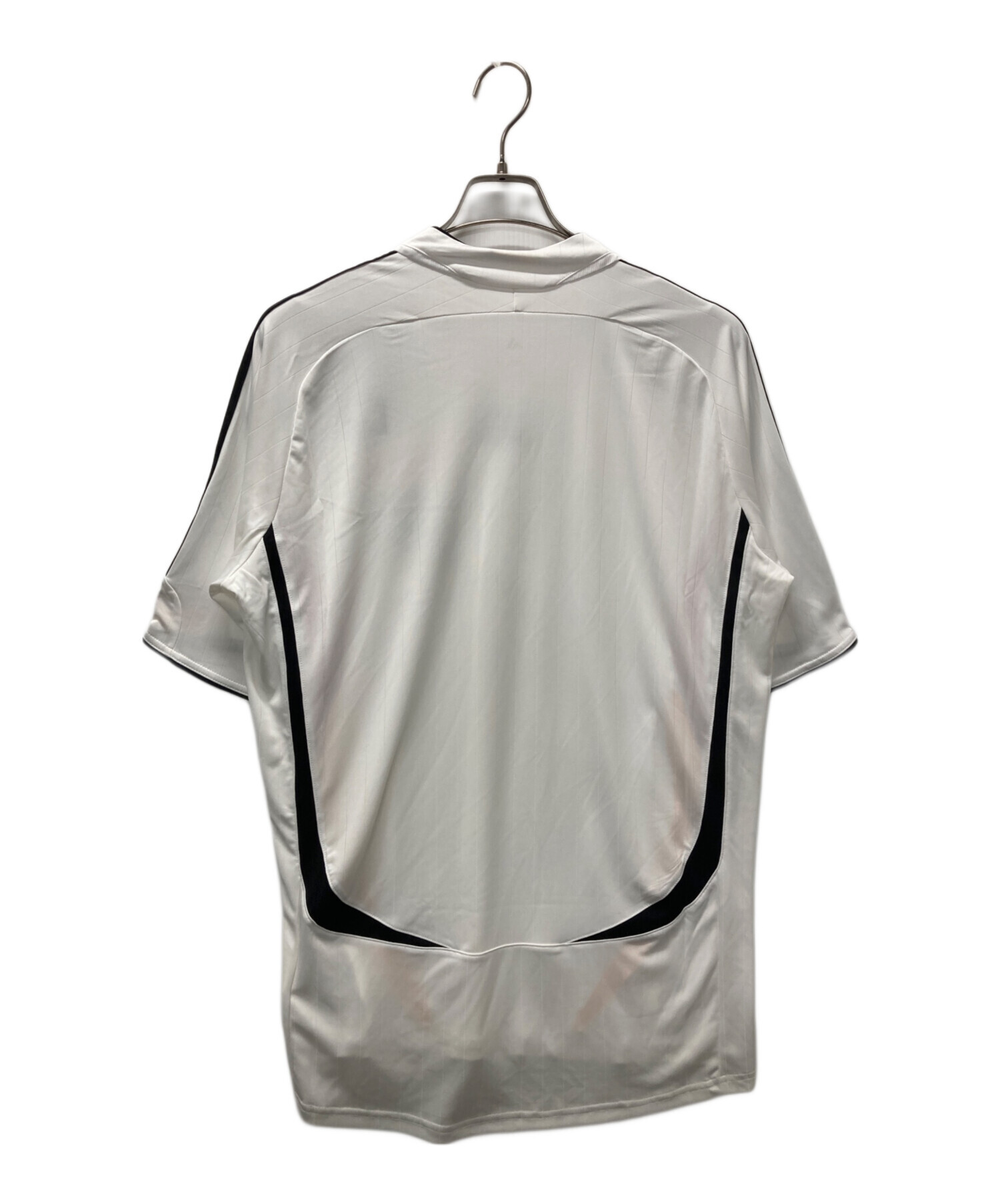 中古・古着通販】adidas (アディダス) ゲームシャツ ホワイト サイズ
