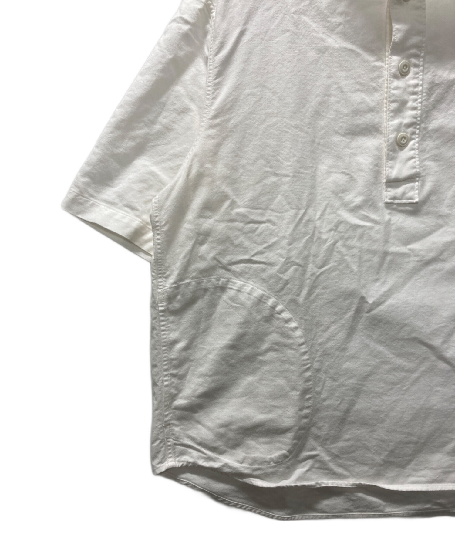 中古・古着通販】DANTON (ダントン) 半袖シャツ ホワイト サイズ:36