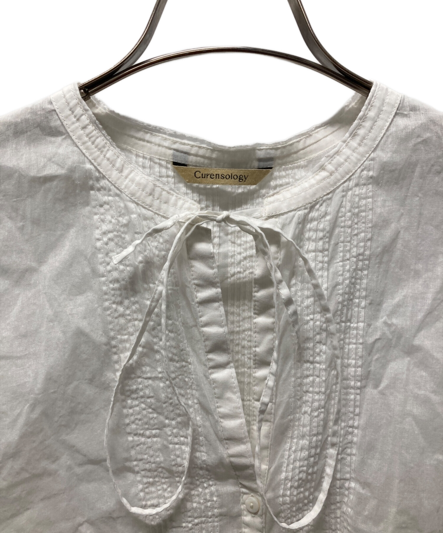 中古・古着通販】Curensology (カレンソロジー) オーガンギャザー