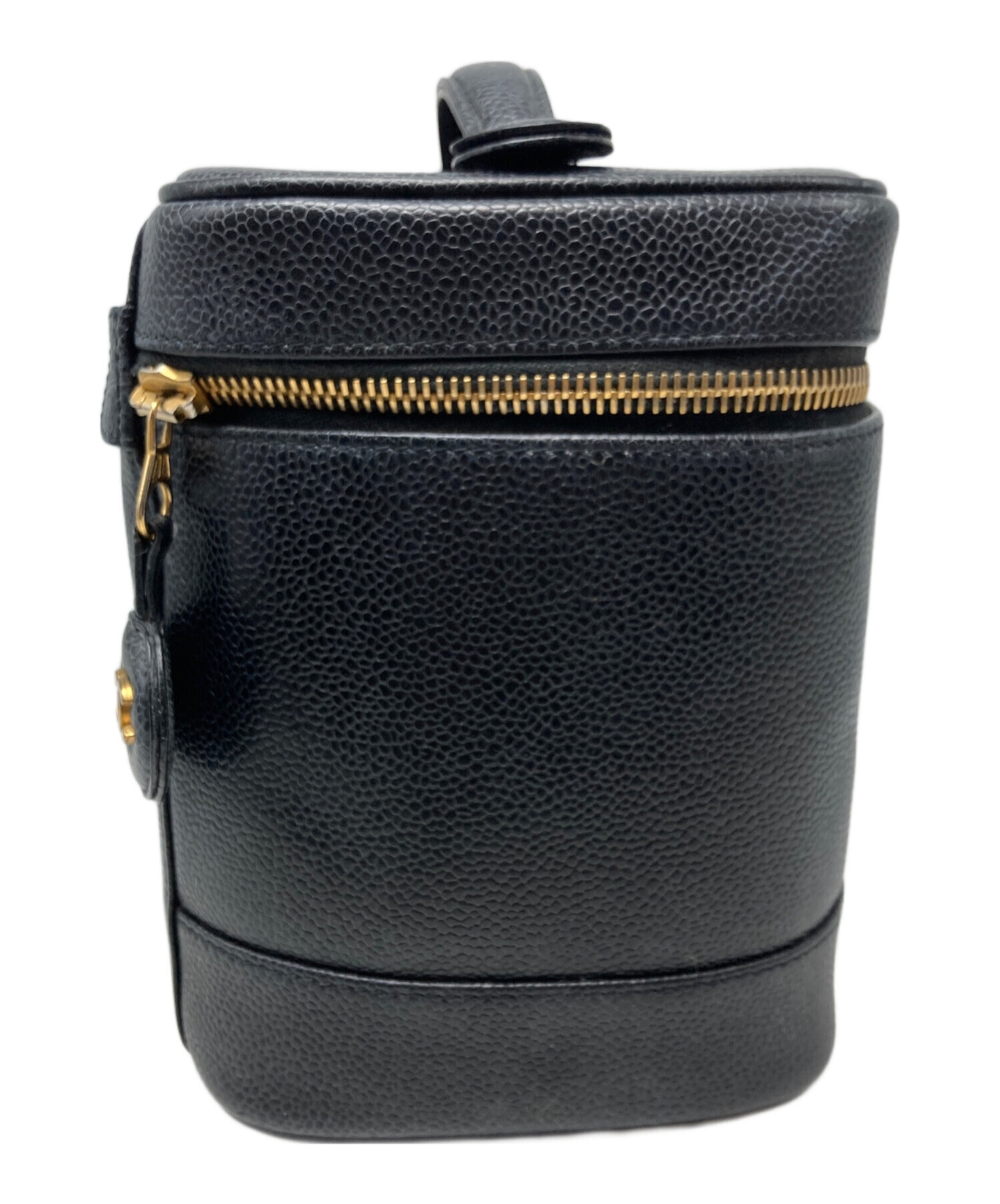 大幅お値下げ⚫️CHANEL シャネル　キャビアスキン　ココマーク　バニティバッグ 中古・古着通販】CHANEL (シャネル) ココマークキャビアスキンバニティ